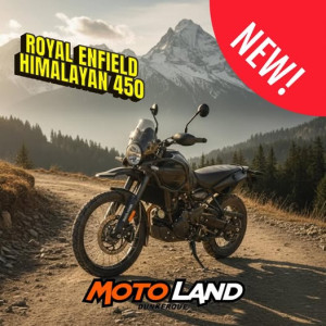 La Royal Enfield Himalayan 450 vient d’arriver chez Motoland Dunkerque